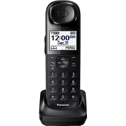 DECT 6.0 Digital Additional Cordless Handset for KX-TGL432B / KX-TGL433B, Black