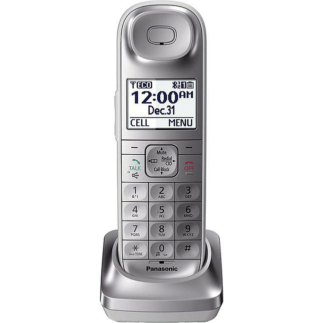 DECT 6.0 Digital Additional Cordless Handset for KX-TGL432B / KX-TGL433B, Silver