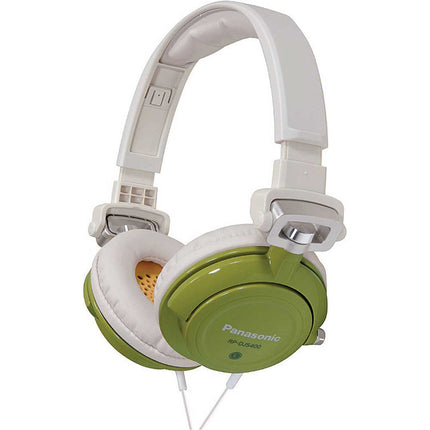 RP-DJS400-G DJ Style Headphones, Green