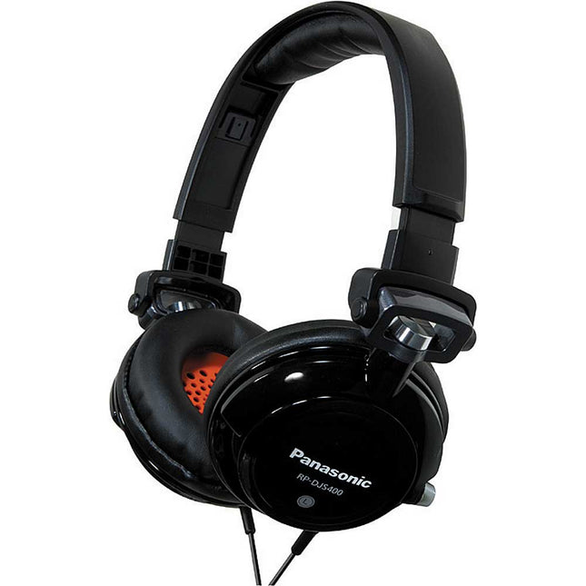 RP-DJS400-K DJ Style Headphones, Black