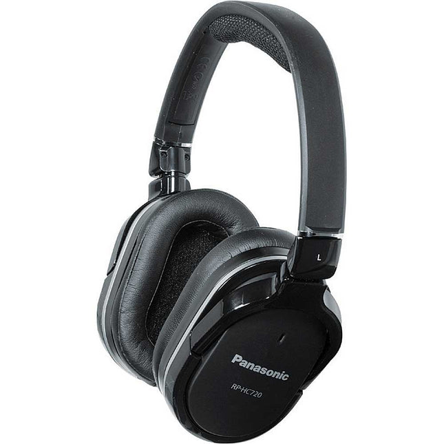 RP-HC720-K Over Ear Headphones Noise Canceling 95%, Black