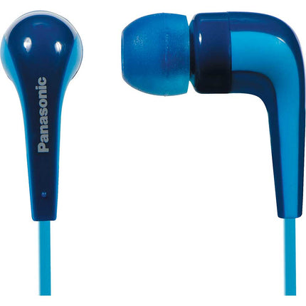 RP-HJE140A L-Shaped Earbuds, Blue