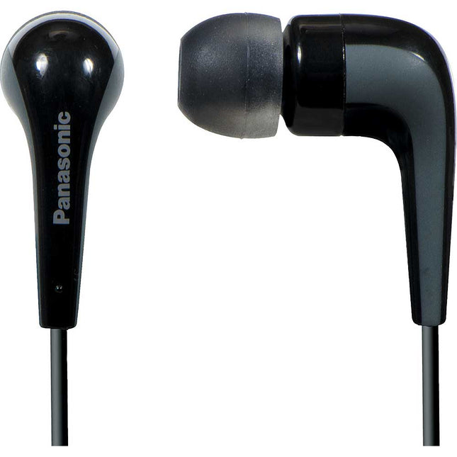RP-HJE140K L-Shaped Earbuds, Black