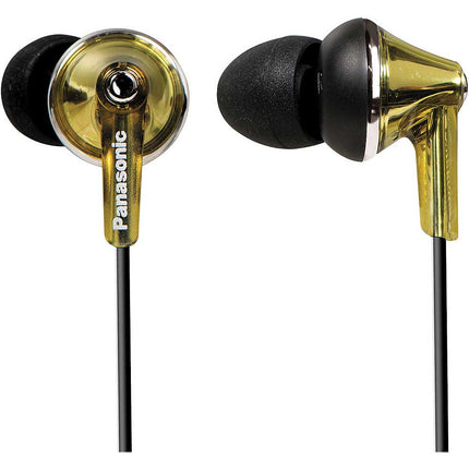 RP-HJE190N ErgoFit In-Ear Headphones, Gold
