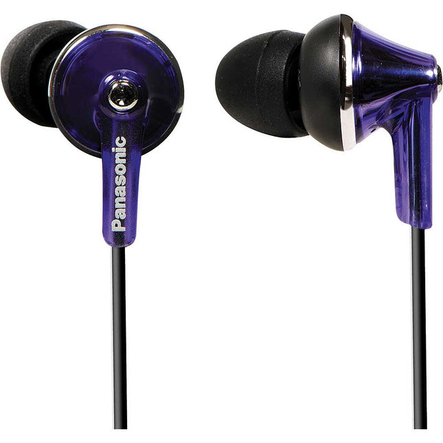 RP-HJE190V ErgoFit In-Ear Headphones, Violet