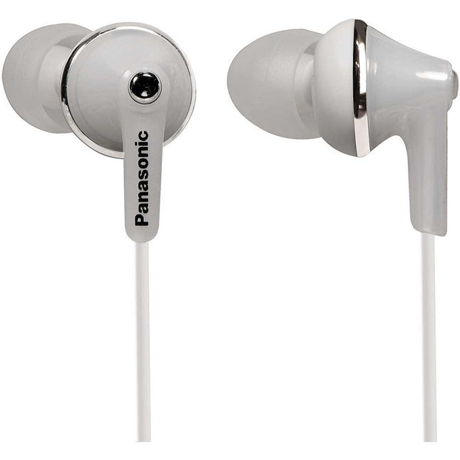 RP-HJE190W ErgoFit In-Ear Headphones, White
