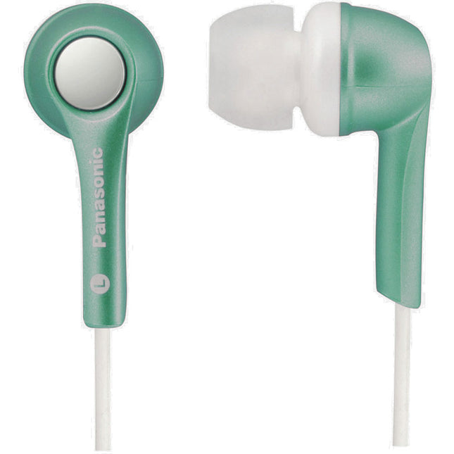 RP-HJE240-G Hi End Earbud iPod Color Headphones, Green