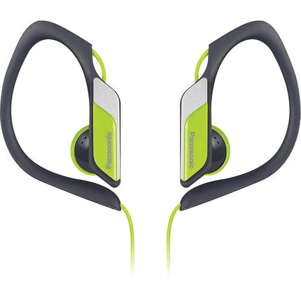 RPHS34M-Y Water-Resistant Sport Clip Earbud Headphones, Yellow