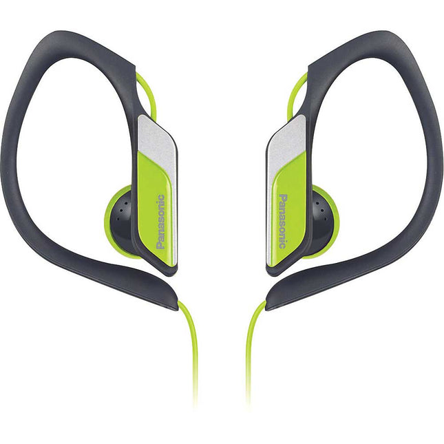 RPHS34M-Y Water-Resistant Sport Clip Earbud Headphones, Yellow