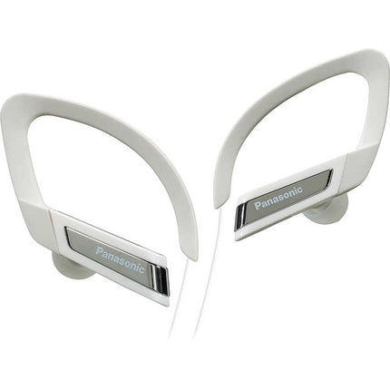 RP-HSC200W Sports Clip w/iPhone Controller Headphones, White