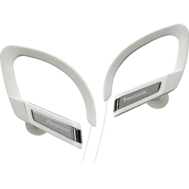 RP-HSC200W Sports Clip w/iPhone Controller Headphones, White