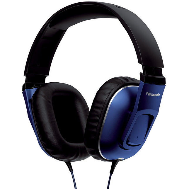 RP-HT470C-A Monitor Headphones w/ Mic & Remote, Blue