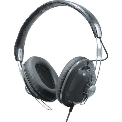 RP-HTX7-K1 Old School Monitor Stereo Headphones, Black