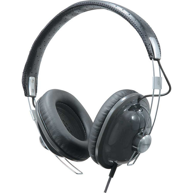 RP-HTX7-K1 Old School Monitor Stereo Headphones, Black