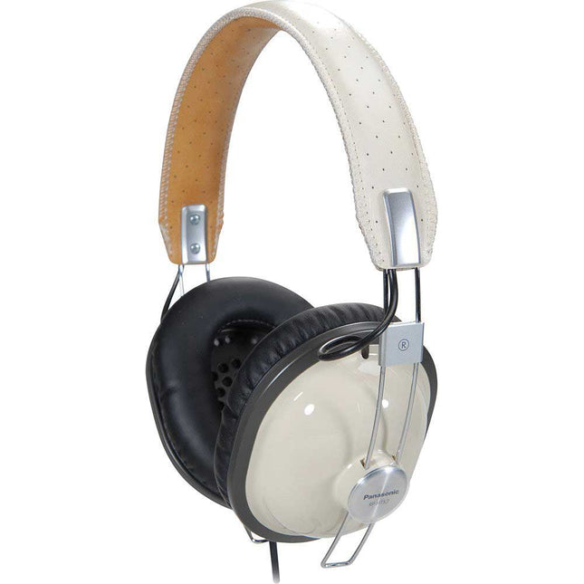 RP-HTX7-C1 Old School Monitor Stereo Headphones, Cream