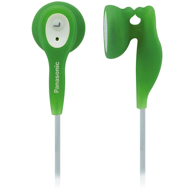 RP-HV21-W Earbud Headphones, Green