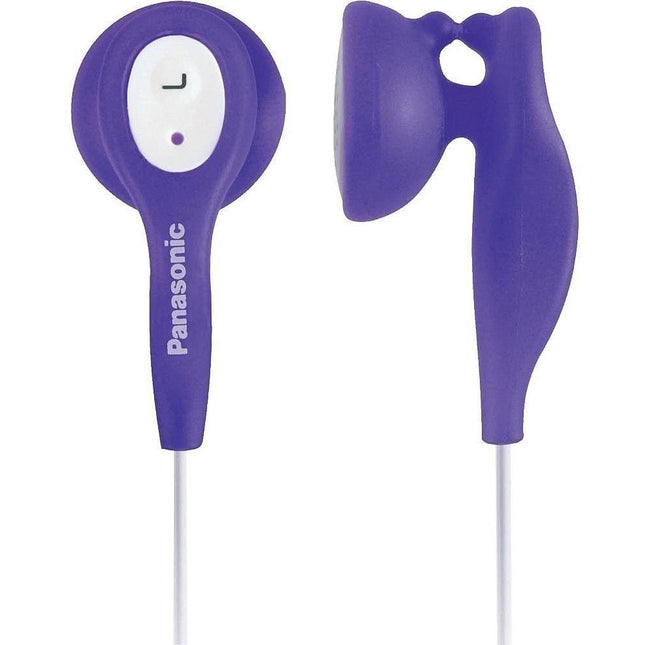 RP-HV21-W Earbud Headphones, Purple