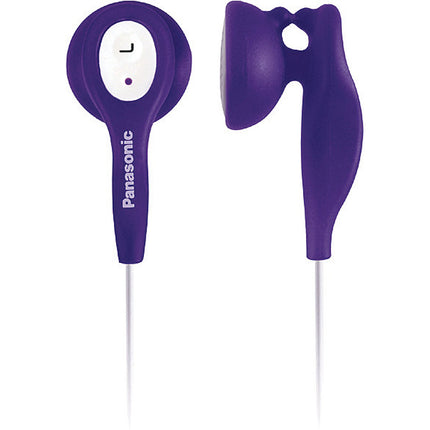 RP-HV21-V Earbud Headphones, Violet