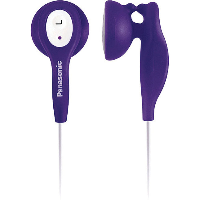 RP-HV21-V Earbud Headphones, Violet