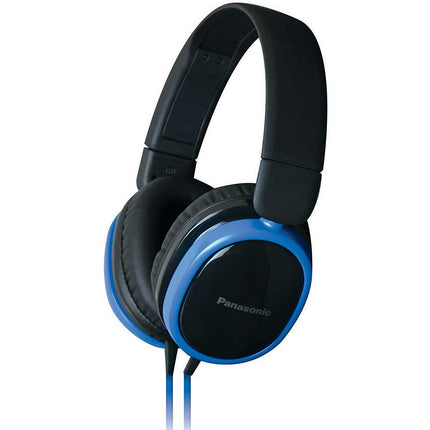 RP-HX250M-A Monitor Headphones w/ Mic & Remote, Blue