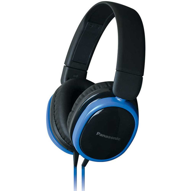 RP-HX250M-A Monitor Headphones w/ Mic & Remote, Blue