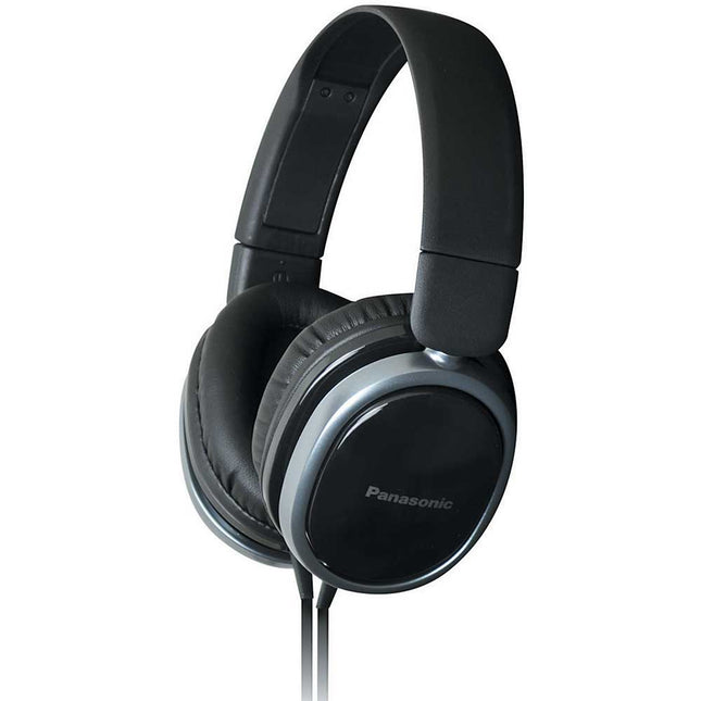 RP-HX250M-K Monitor Headphones w/ Mic & Remote, Black
