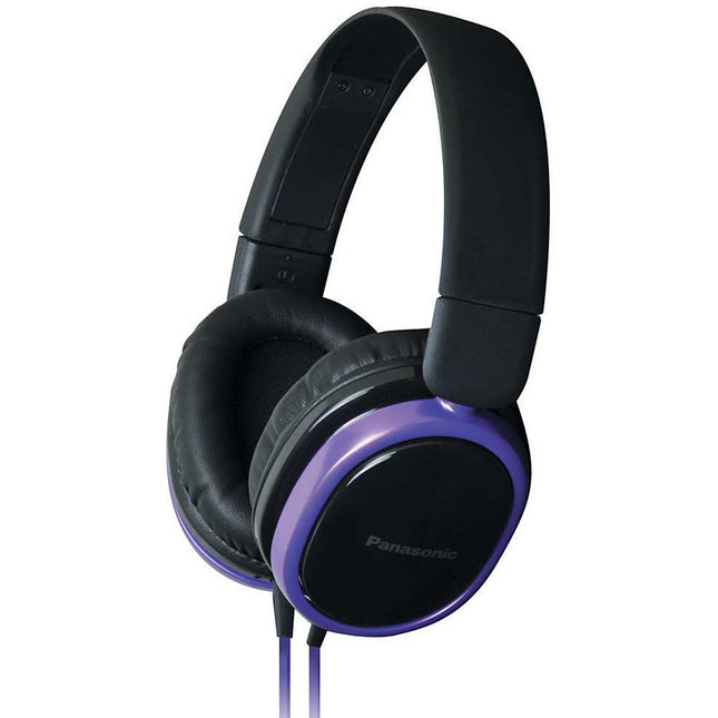 RP-HX250M-V Monitor Headphones w/ Mic & Remote, Violet