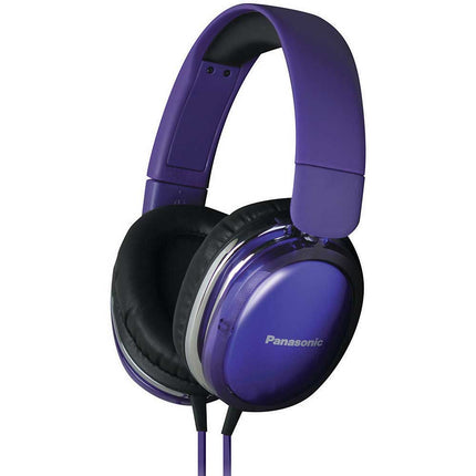 RP-HX450C-V Monitor Headphones w/ Mic & Remote, Violet