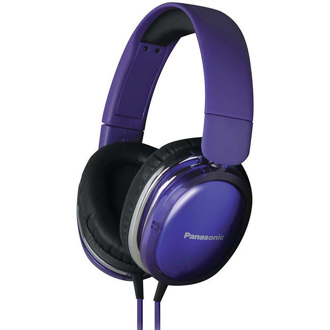 RP-HX450C-V Monitor Headphones w/ Mic & Remote, Violet