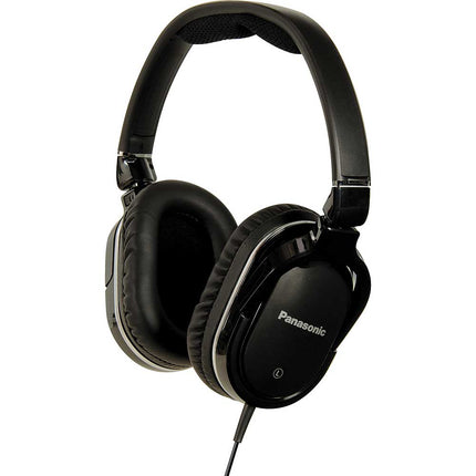 RP-HX650-K Foldable Monitor Headphones, Black