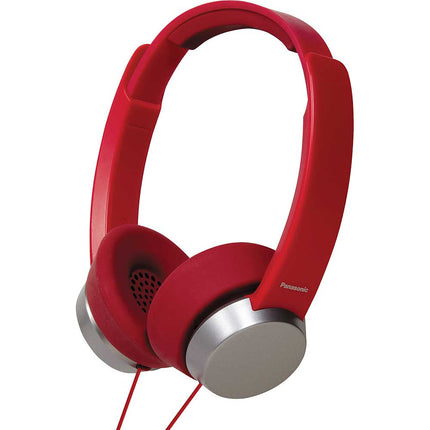RP-HXD3WR Monitor Headphones w/Mic & Remote, Red