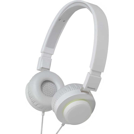 RP-HXD5CW Monitor Headphones w/Mic & Remote, White