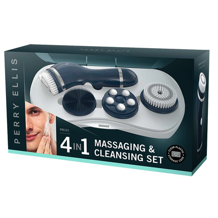 4-IN-1 MASSAGE & FACIAL CLEANING DEVICE