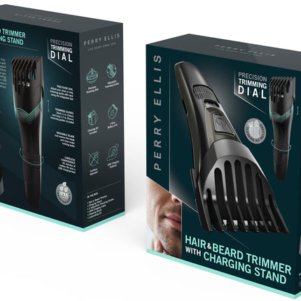 HAIR/BEARD TRIMMER WITH CHARGING STAND