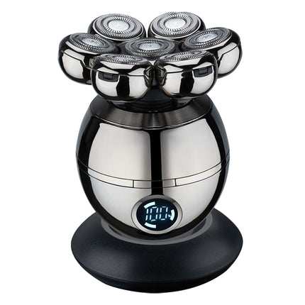 Head, Face & Body Contour Shaver with 7 Pivoting Heads