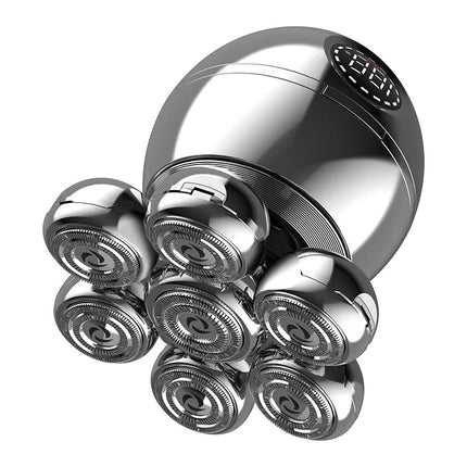 Head, Face & Body Contour Shaver with 7 Pivoting Heads