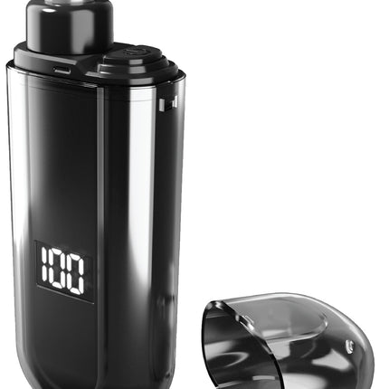 Rechargeable Nose & Ear Hair Trimmer with Stainless Steel Blades