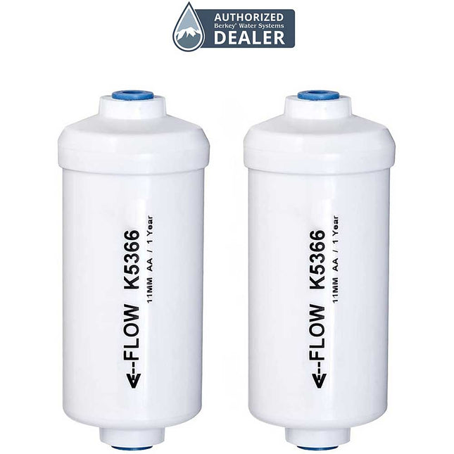 Berkey PF-2 Fluoride Filter (Set of 2) - Fits White Berkey Purifiers Only