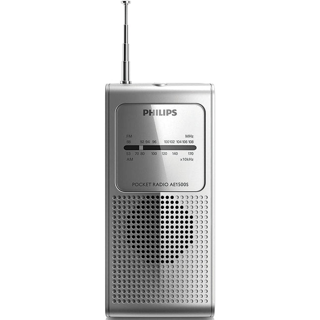 Pocket Size Portable Radio, Silver