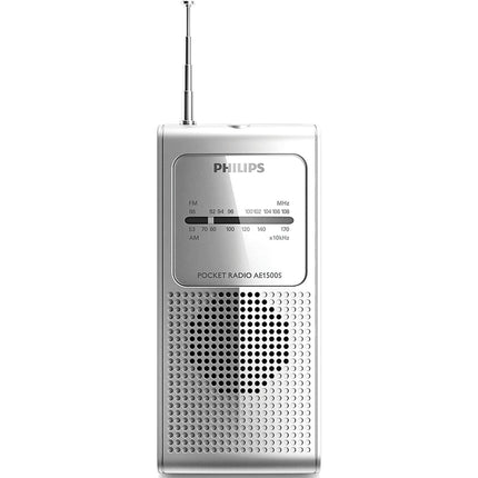 Pocket Size Portable Radio, White