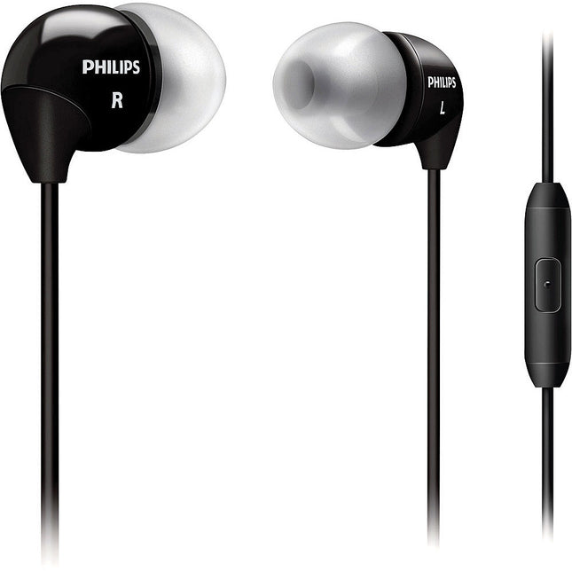 In-Ear Headset with Mic Black