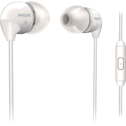 In-Ear Headset with Mic White