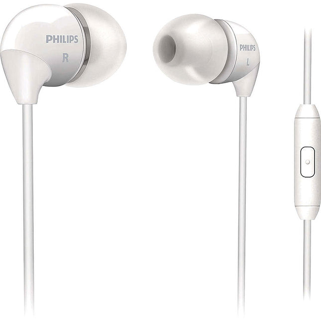 In-Ear Headset with Mic White
