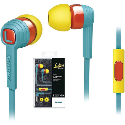 CitiScape In-Ear Headphones In-ear For Smartphones, Blue/Red