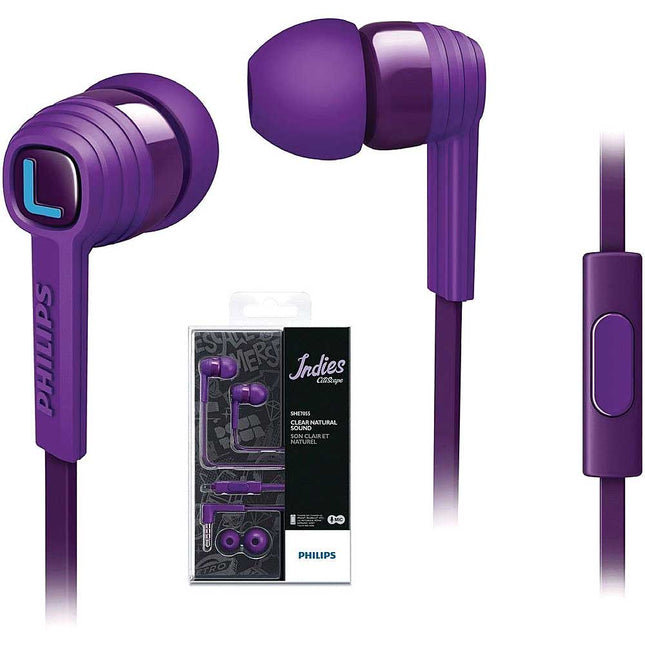 CitiScape In-Ear Headphones In-ear For Smartphones, Purple