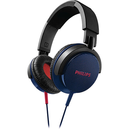 SHL3100BL DJ Monitoring Solid Bass Headband Headphones, Blue