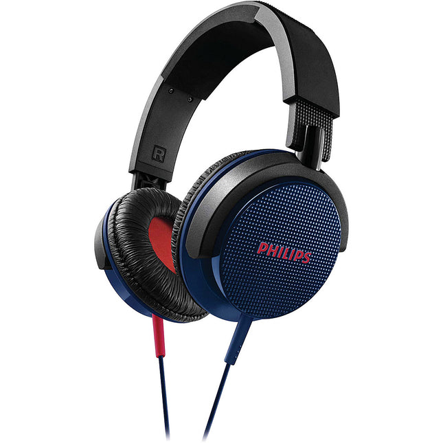 SHL3100BL DJ Monitoring Solid Bass Headband Headphones, Blue