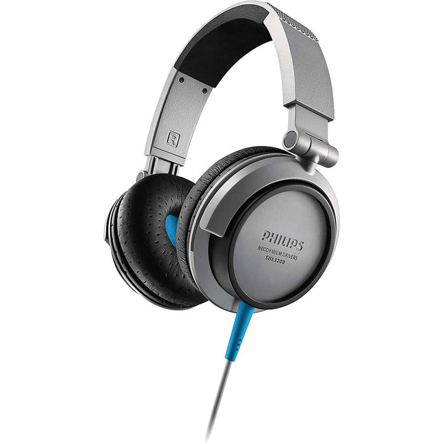 SHL3200 DJ Monitor Style Headband Headphones, Grey