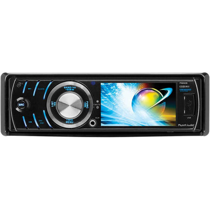 P9692B 1-DIN 3.2" Widescreen DVD/CD/MP3 Receiver w/ Bluetooth