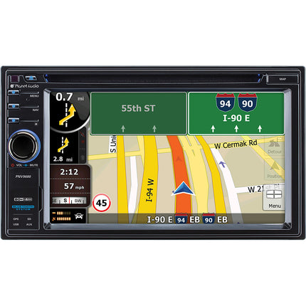 PNV9680 2-DIN 6.2" Widescreen Nav/DVD/CD/MP3/AM/FM Receiver